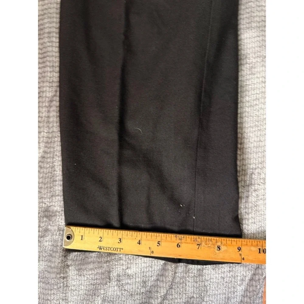 Vintage‎ Tennessee Overall Co. Mens Black Straight Leg Wool Pants 32X28